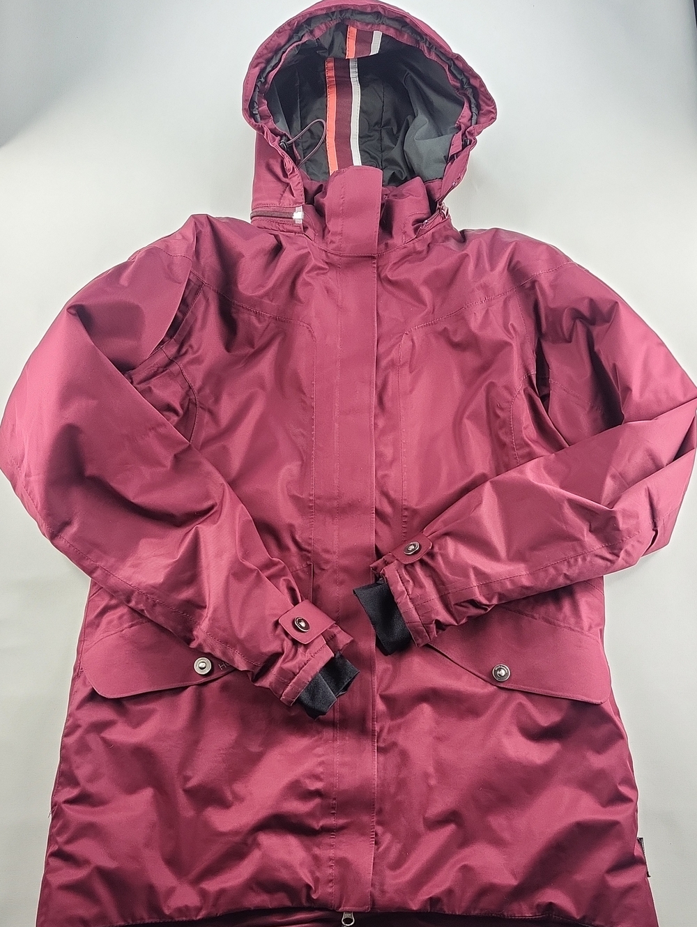 Helly Hansen Arctic Legacy Series Tech Winter Parka Jacket Burgundy